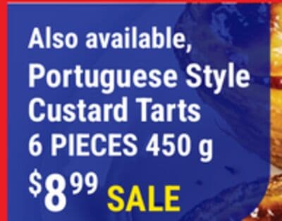 Portuguese Style Custard Tarts