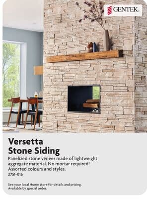 Versetta Stone Siding