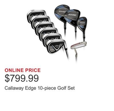 Callaway Edge 10-piece Golf Set
