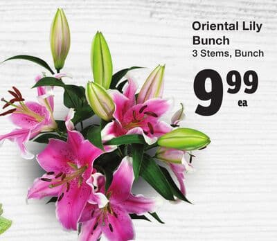 Oriental Lily Bunch