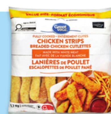 Great Value frozen meat, seafood or appetizers value pack