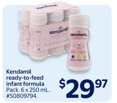 Kendamil ready-to-feed infant formula