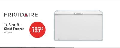 Frigidaire 14.8 Cu. Ft. Chest Freezer - FFCL1542AW