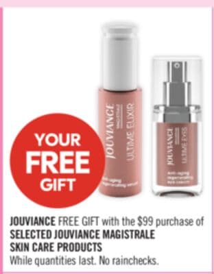 SELECTED JOUVIANCE MAGISTRALE SKIN CARE PRODUCTS