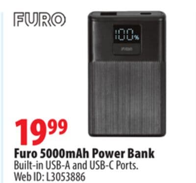 Furo 5000mAh Power Bank -