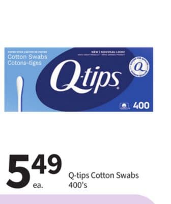 Q-tips Cotton Swabs