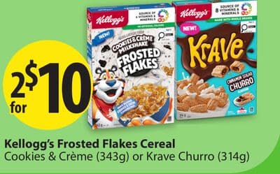 Kellogg's Frosted Flakes Cereal