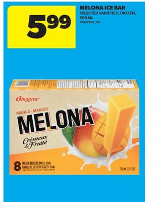 MELONA ICE BAR, 560 ML
