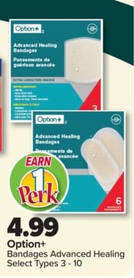 Option+ Bandages Advanced Healing