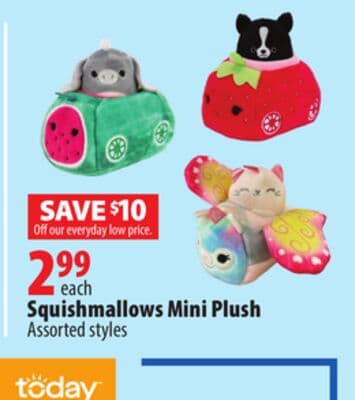 Squishmallows Mini Plush