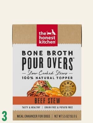 The Honest Kitchen Bone Broth Pour Overs Beef Stew Dog Food