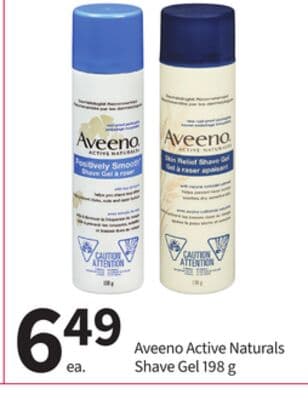 Aveeno Active Naturals Shave Gel
