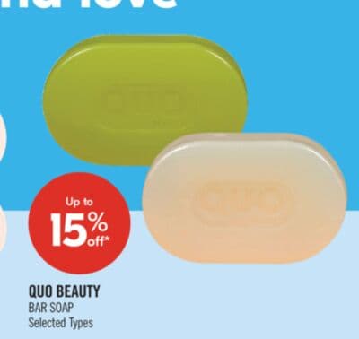 QUO BEAUTY BAR SOAP