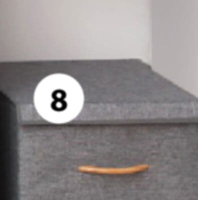 BALSE Laundry hamper