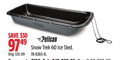 Pelican Snow Trek 60 Ice Sled