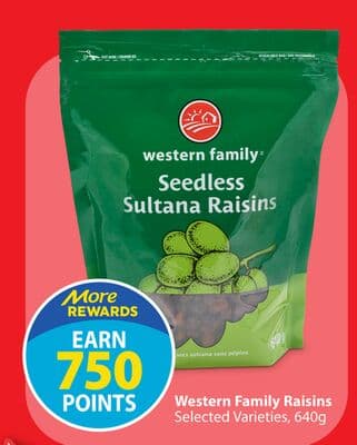 Western Family Raisins