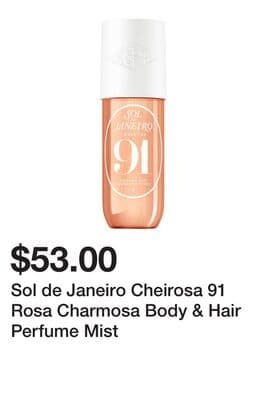 Sol de Janeiro Cheirosa 91 Rosa Charmosa Body & Hair Perfume Mist