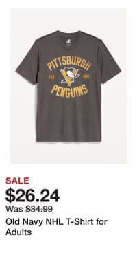 Old Navy NHL T-Shirt for Adults
