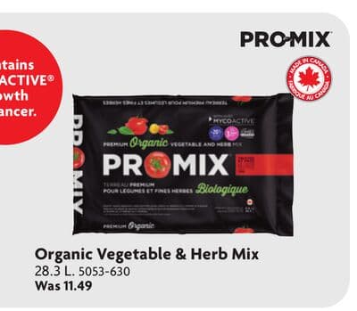 Organic Vegetable & Herb