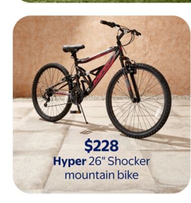 Hyper 26" Shocker Mountain Bike