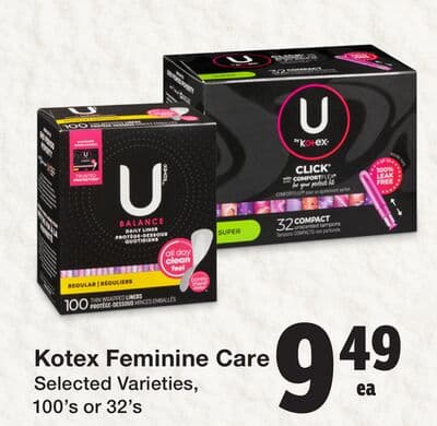 U by Kotex Feminine Care