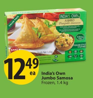 India's Own Jumbo Samosa