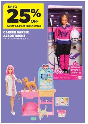 CAREER BARBIE ASSORTMENT