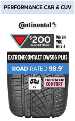 EXTREMECONTACT DWS06 PLUS ROAD RATED 98.9^