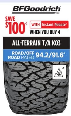 BFGoodrich ALL-TERRAIN T/A KO3