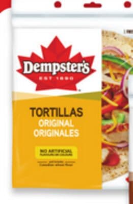 Dempster's 10" tortillas