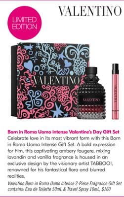 Born in Roma Uomo Intense Valentine's Day Gift Set