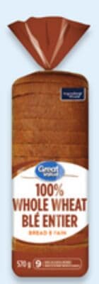 Great Value sliced bread