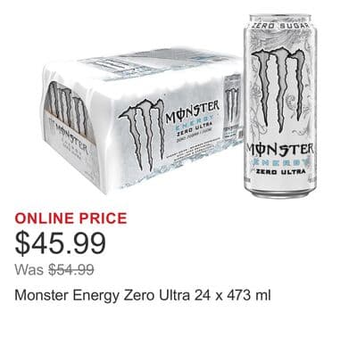 Monster Energy Zero Ultra 24 x 473 ml