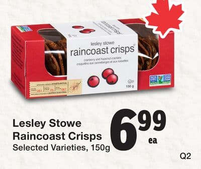 Lesley Stowe Raincoast Crisps
