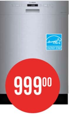 Bosch 300 Series 24" Dishwasher with Third Rack - SHE53B75UC