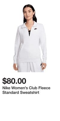 Nike Women's Club Fleece Standard Sweatshirt