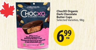 ChocXO Organic Dark Chocolate Butter Cups