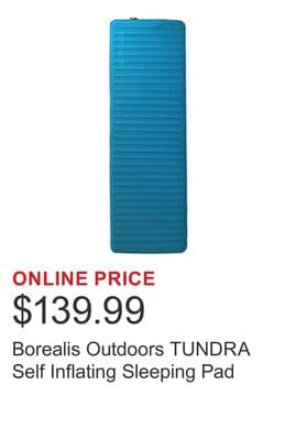 Borealis Outdoors TUNDRA Self Inflating Sleeping Pad