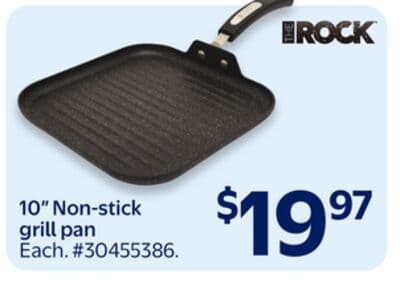 10" Non-stick grill pan