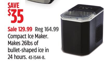 Master Chef Compact Ice Maker.