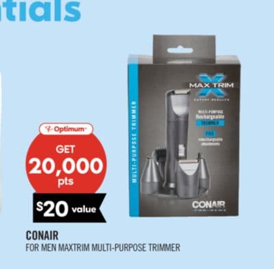 CONAIR FOR MEN MAXTRIM MULTI-PURPOSE TRIMMER
