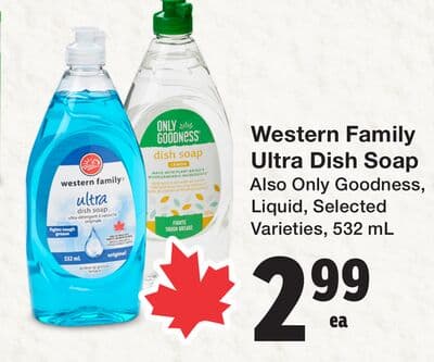 Western Family Ultra Dish Soap
