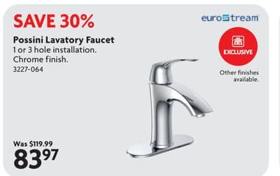 Possini Lavatory Faucet