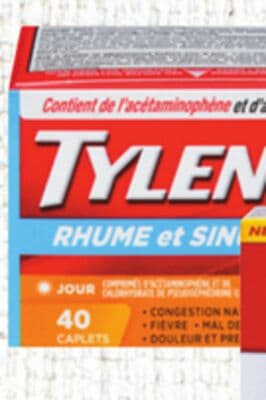 Tylenol Or Benylin Cough, Cold & Flu