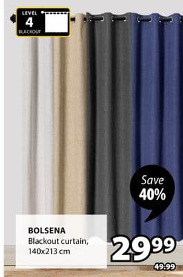 Bolsena Blackout curtain