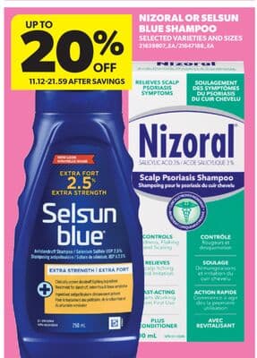 NIZORAL OR SELSUN BLUE SHAMPOO