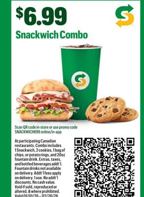 Snackwich Combo