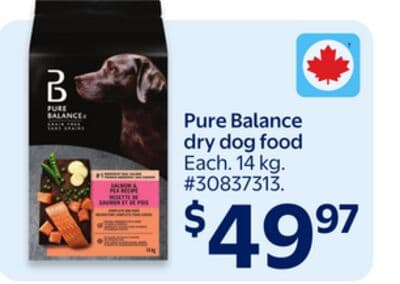 Pure Balance dry dog food