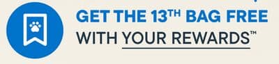 GET THE 13TH BAG FREE WITH YOUR REWARDS™
