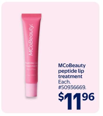 MCoBeauty peptide lip treatment